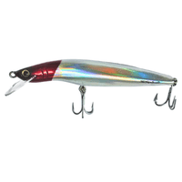 Gillies Classic Bluewater Minnow Hard Bait Lure | Floating | Trolling Lure | 12 Cm | 19 Gm | - FishermanshubRed Head