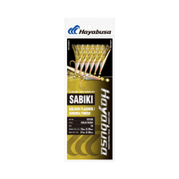Hayabusa Sabiki Gold Rush | EX128 | Set Of 6 Hooks | - Fishermanshub#14