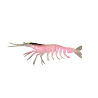 Jhinga Shrimp Soft Plastic Lure | 10 Cm | 7 Gm | 5 Pcs Per Pack | - FishermanshubPink Ghost