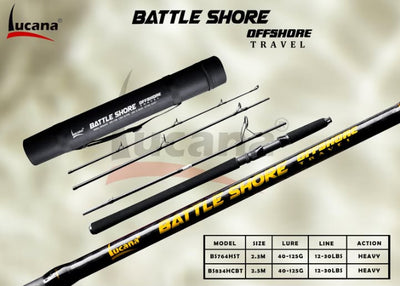 LUCANA BATTLE SHORE SPINNING ROD