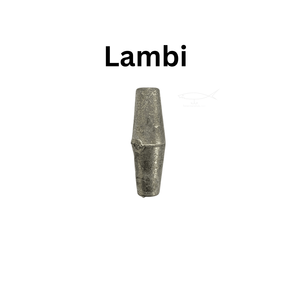 Lambi Fishing Sinker Weight | Fishing Weights | 20 Gm | 5 Pcs Per Pack | 10 Pcs Per Pack | - Fishermanshub20Gm5