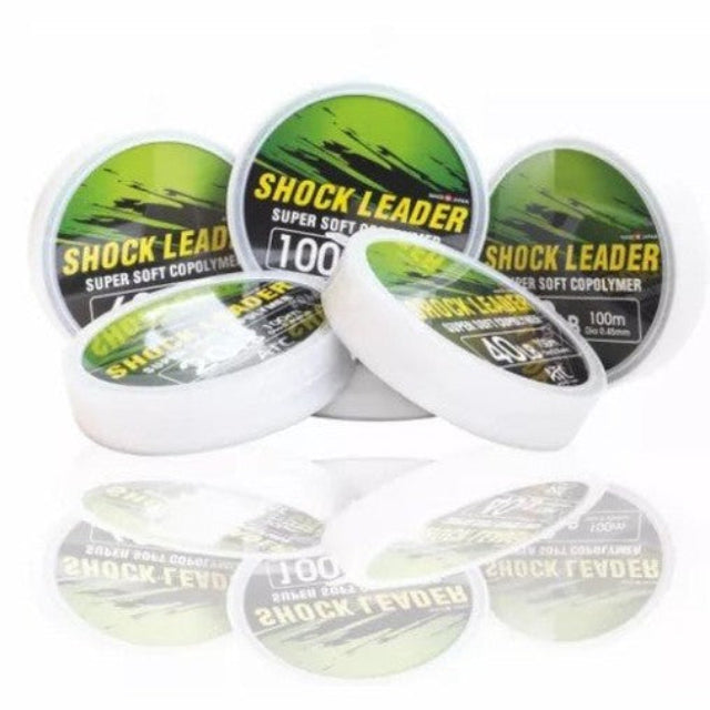 ATC Super Soft Copolymer Shock Leader | 100Mt / 110Yd | Clear | - Fishermanshub0.40MM | 9.07Kg (20Lb)