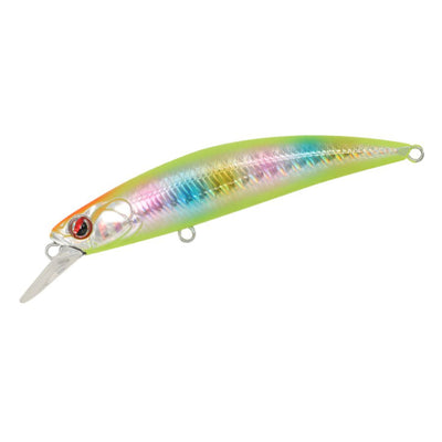 Littma Rong 80S Saltwater Minnow Hard Bait Lure | Sinking | 8 Cm | 12 Gm | - FishermanshubChart Rainbow