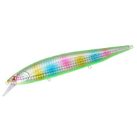 Littma Sniper Saltwater Minnow 160SP Hard Bait Lure | Suspending | 16 Cm | 30 Gm | - FishermanshubLime Rainbow