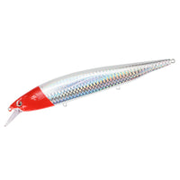 Littma Sniper Saltwater Minnow 160SP Hard Bait Lure | Suspending | 16 Cm | 30 Gm | - FishermanshubRed Silver