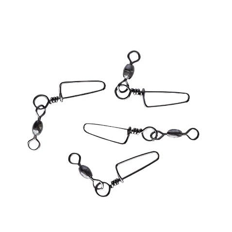Lucana Crane Swivel W/ Coastlock Snap | 12 Pcs Per Pack | - Fishermanshub#1