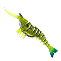 Lucana Live Chemmeen Soft Plastic Shrimp Lure With Jighead | 10 Cm , 17 Gm | 10 Cm , 21 Gm | - Fishermanshub17 GmTigre Prawns