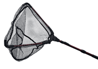 Lucana Rubberized Portable Net | Foldable Landing Net | 92 Cm | - Fishermanshub92 Cm