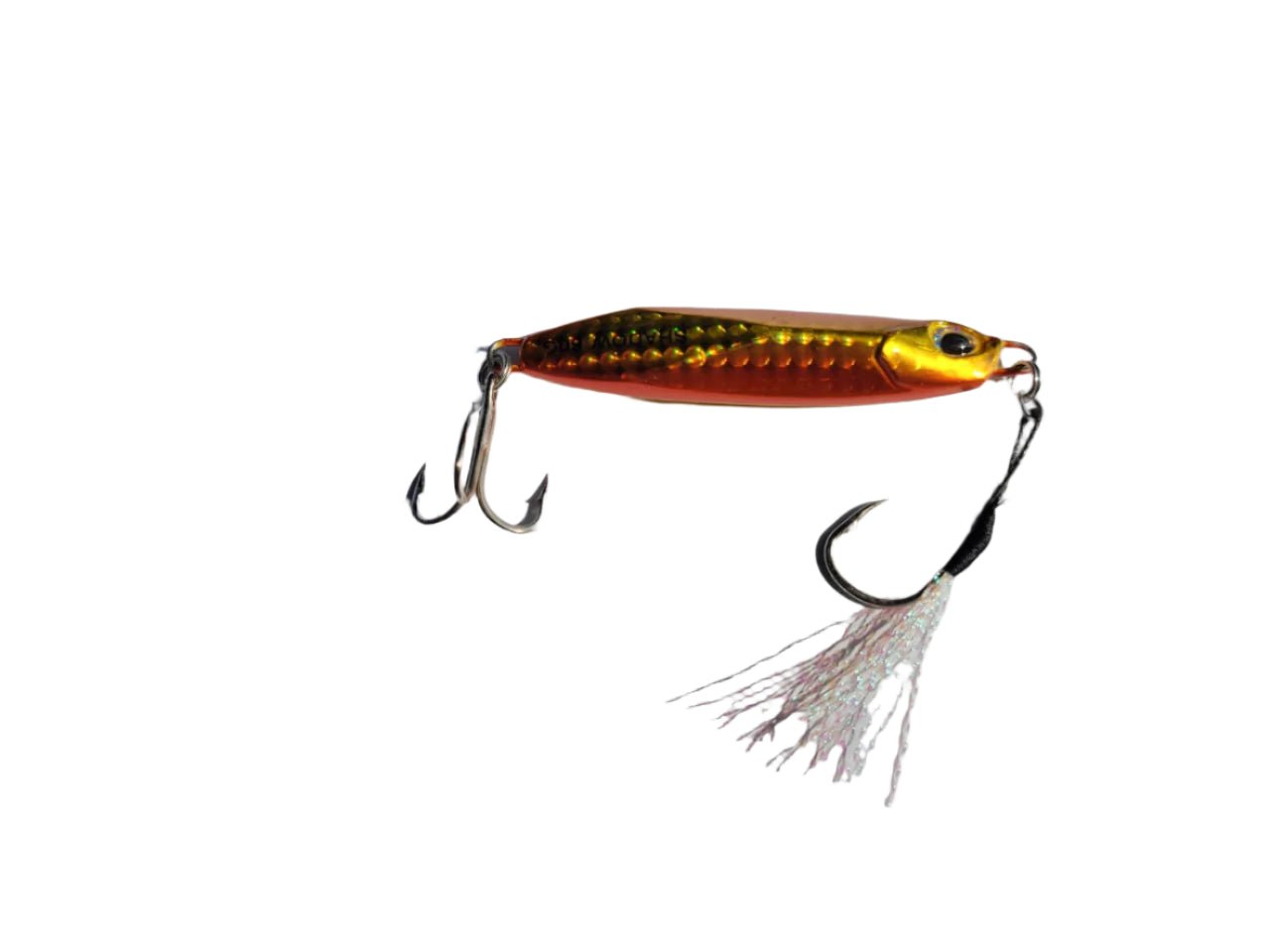 Lucana Shadow Jig | Slow Sinking | 100 Gm | - FishermanshubGold Red