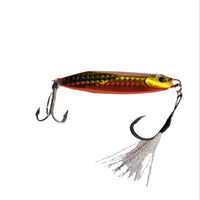 Lucana Shadow Jig | Slow Sinking | 60 Gm | - FishermanshubGold Red