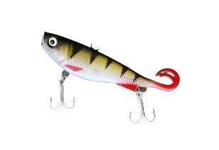 Lucana Croaker Trap Lure | 8.5Cm | 20.5Gm | - FishermanshubRed Fin