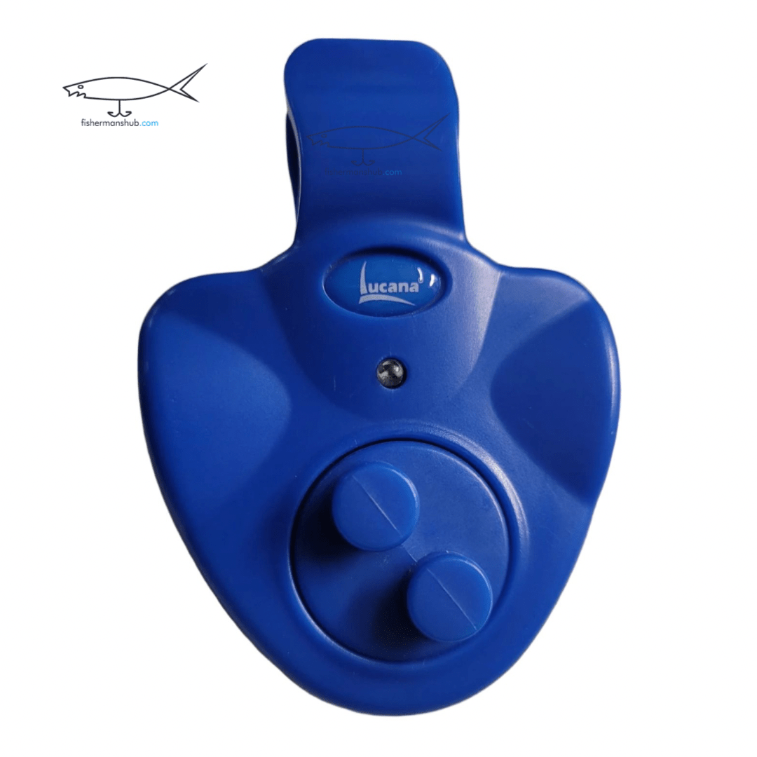 Lucana Fish Bite Alarm | Electronic Alarm | Blue | - Fishermanshub