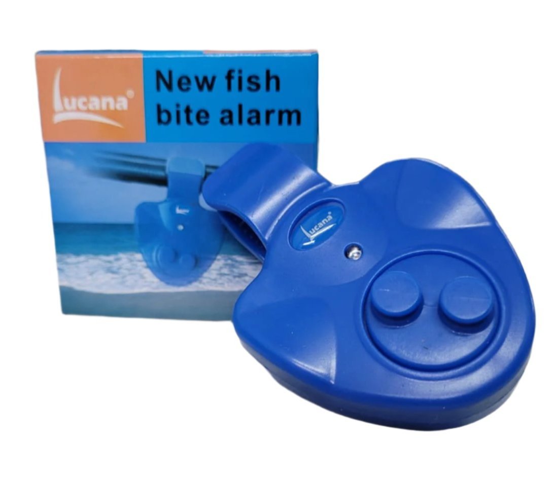 Lucana Fish Bite Alarm | Electronic Alarm | Blue | - Fishermanshub