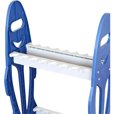Lucana Fishing Rod Holder Rack | Rod Stand | Holds 16 Rods | - Fishermanshub