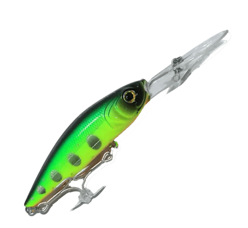 Lucana Ghosted 70 Minnow Hard Bait Lure | Suspending | Floating | 7 Cm | 10 Gm | - FishermanshubFiretiger