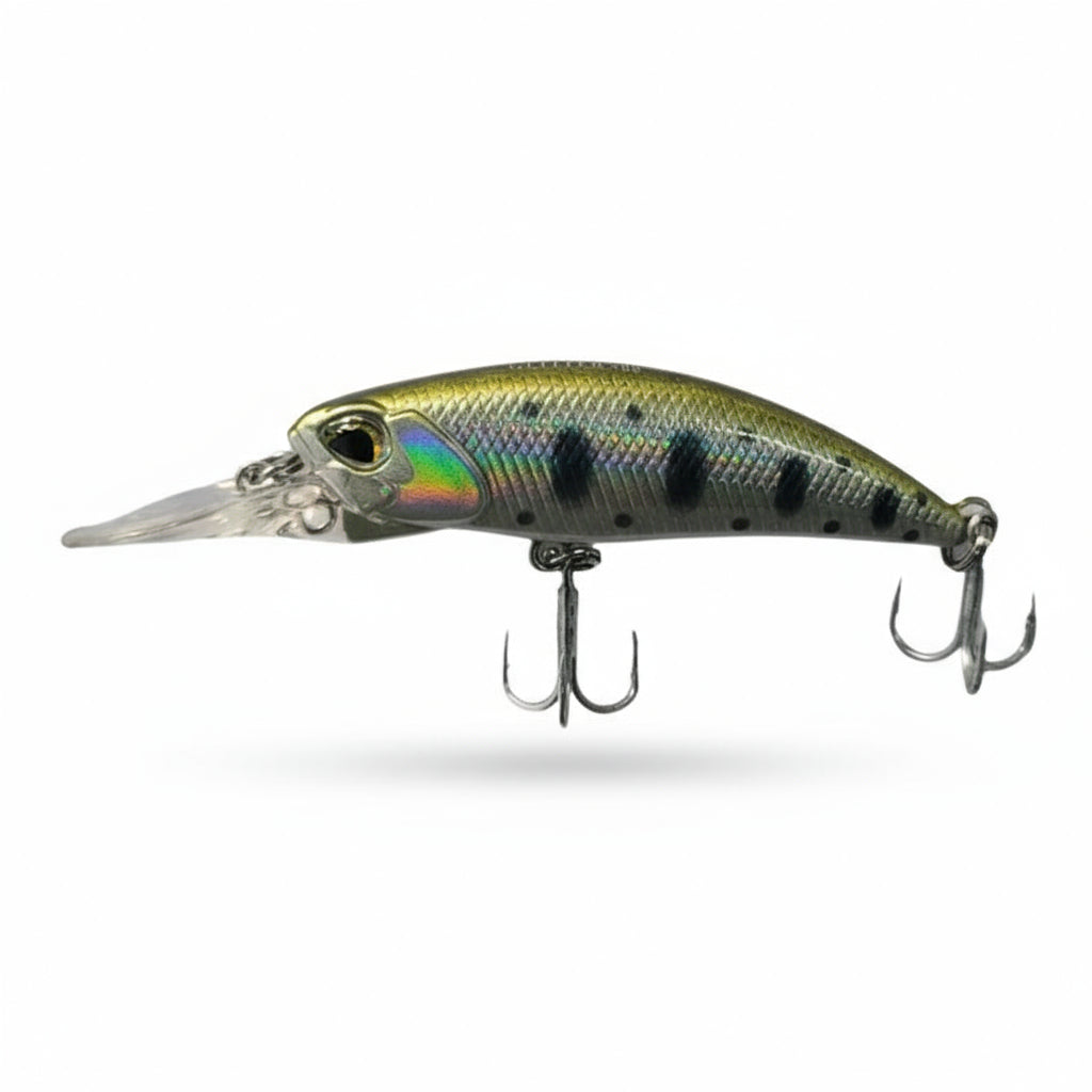 Lucana Glitter 50S Hard Lure | Sinking | 5 Cm | 4.8 Gm | - FishermanshubGold