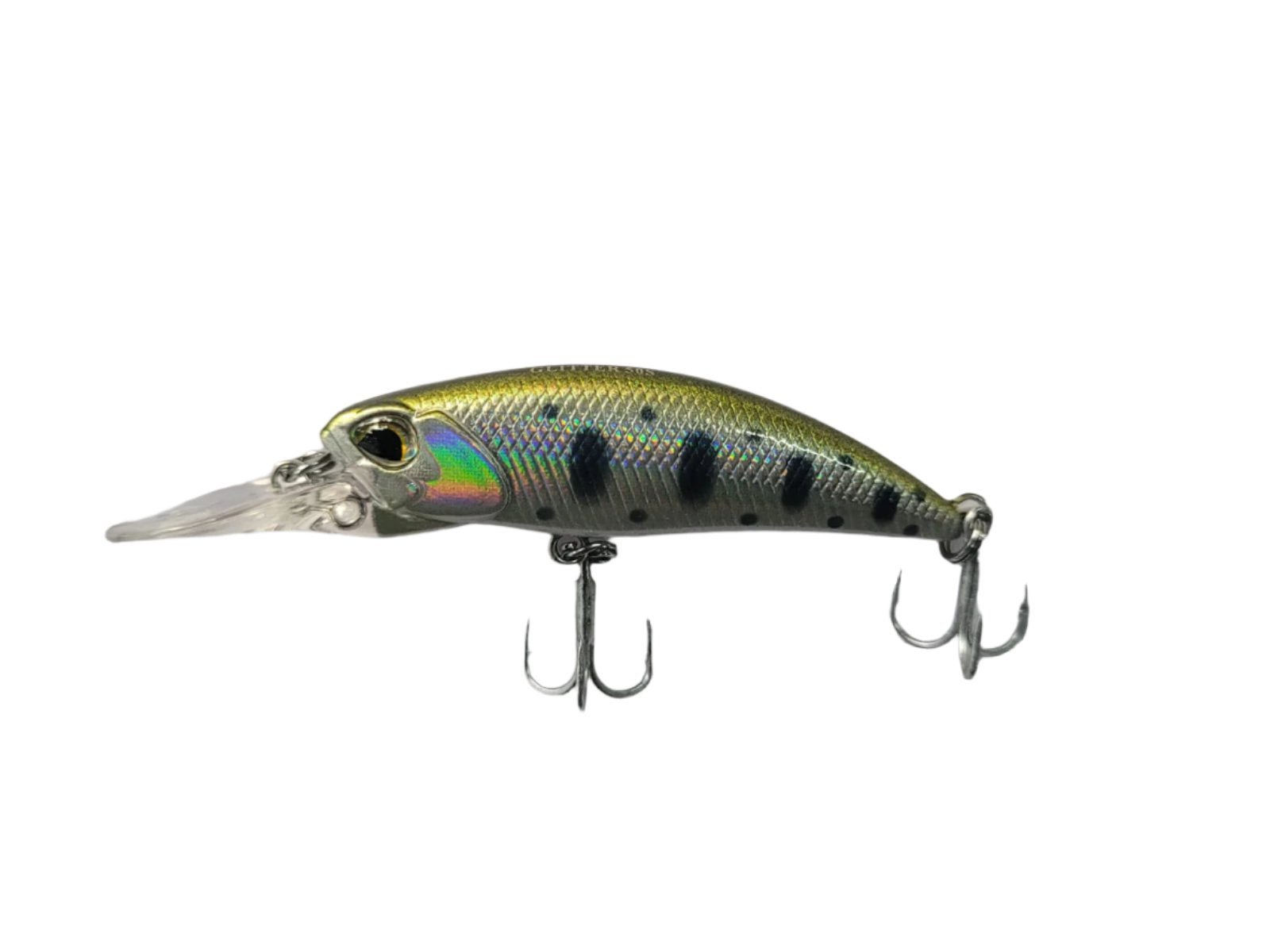 Lucana Glitter 50S Hard Lure | Sinking | 5 Cm | 4.8 Gm | - FishermanshubGold