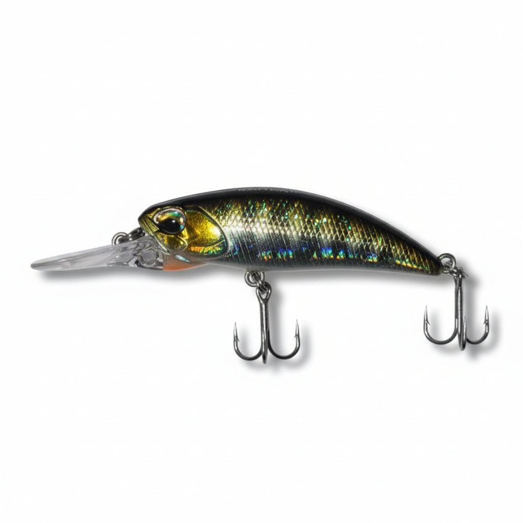 Lucana Glitter 50S Hard Lure | Sinking | 5 Cm | 4.8 Gm | - FishermanshubGold