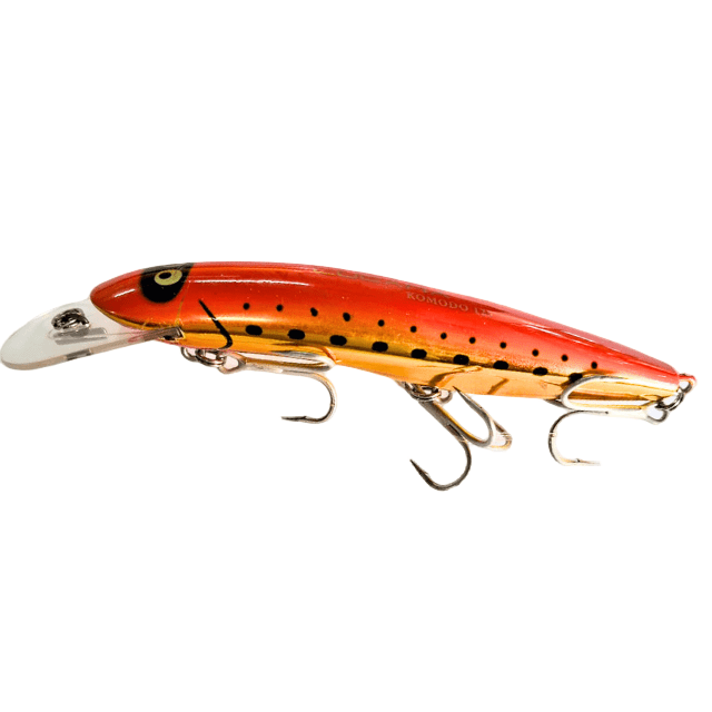Lucana Komodo 125 & 150 Floating Hard Plastic Lures | 12.5 Cm / 26.8 Gm | 15 Cm / 34.5 Gm | Floating | Trolling Lure - Fishermanshub12.5 CmKing Gold