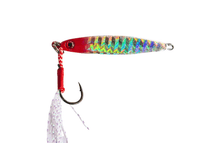 Lucana Mini Jig | Fast Sinking | 5 Gm | 7 Gm | 10 Gm | - Fishermanshub5 GmHolo Red Head