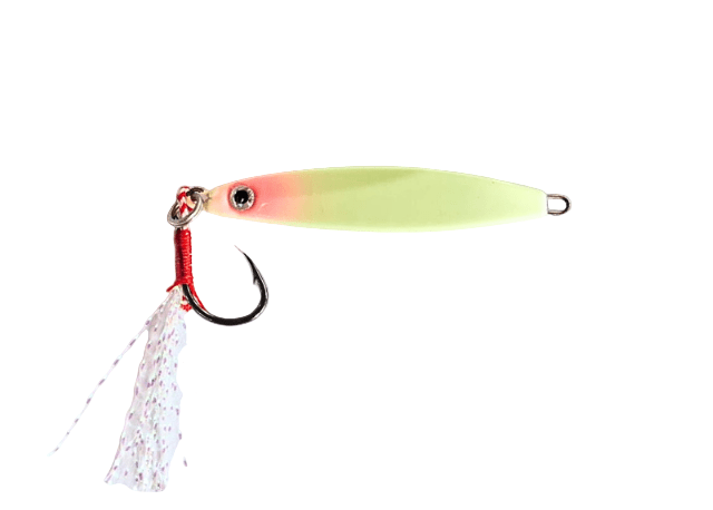 Lucana Mini Jig | Fast Sinking | 5 Gm | 7 Gm | 10 Gm | - Fishermanshub5 GmPink Head (UV)