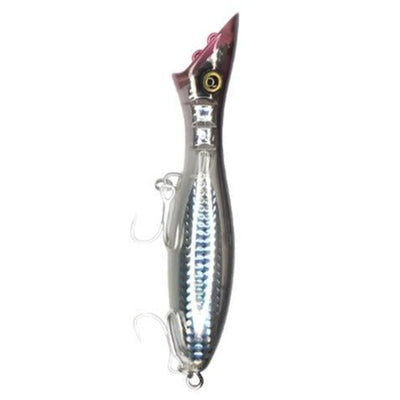 Lucana Sabalo 135 Popper Hard Bait Lure | Floating | 13.5Cm | 35Gm | - FishermanshubPrism Shade