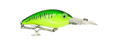 Lucana Samba 75 Crank Bait Fishing Hard Lure | Deep Diving | Floating | 7.5 Cm | 25.5 Gm | - FishermanshubFiretiger