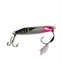 Lucana Shadow Jig | Slow Sinking | 60 Gm | - FishermanshubPink Silver