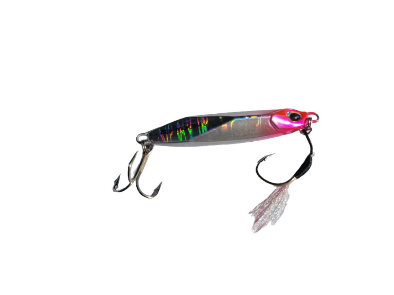 Lucana Shadow Jig | Slow Sinking | 40 Gm | - FishermanshubPink Silver