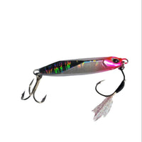 Lucana Shadow Jig | Slow Sinking | 40 Gm | - FishermanshubPink Silver