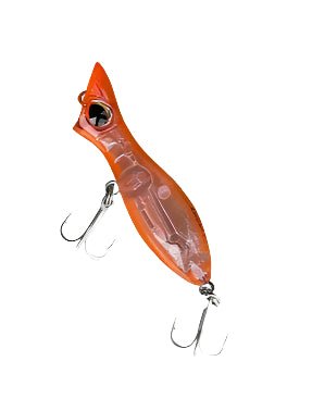 Lucana Smoky Popper 50F Hard Lure | Floating | 5 Cm | 3.5 Gm | - FishermanshubOrange