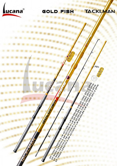 Lucana Tacklman Goldfish Spinning Rod | 9 Ft - H | - Fishermanshub9Ft/2.74Mt