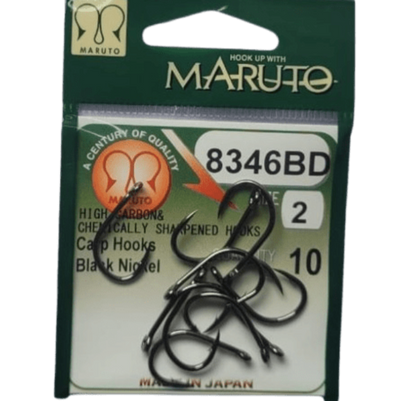 Maruto Carp Hooks | 8346BD | 10 Pcs Per Pack | - Fishermanshub#2
