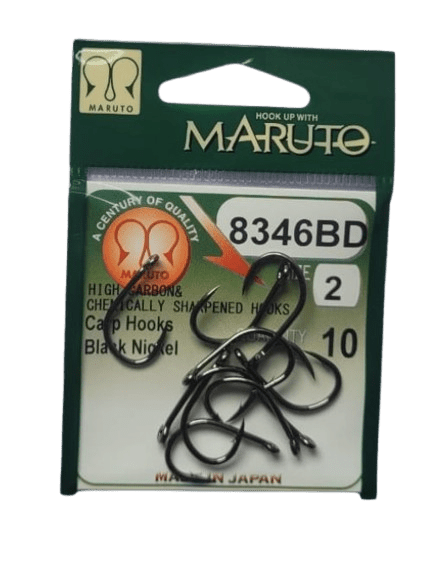 Maruto Carp Hooks | 8346BD | 10 Pcs Per Pack | - Fishermanshub#2