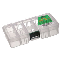 Meiho Fly Case S Tackle Box | Clear | 10 Compartments Tackle Box | - Fishermanshub