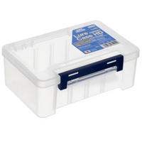 Meiho Lure Case HD | Clear | 3 Compartment Tackle Box | - Fishermanshub