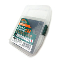 Meiho Slit Form Case F7 Tackle Box | Clear | 2 Compartments Tackle Box | - Fishermanshub