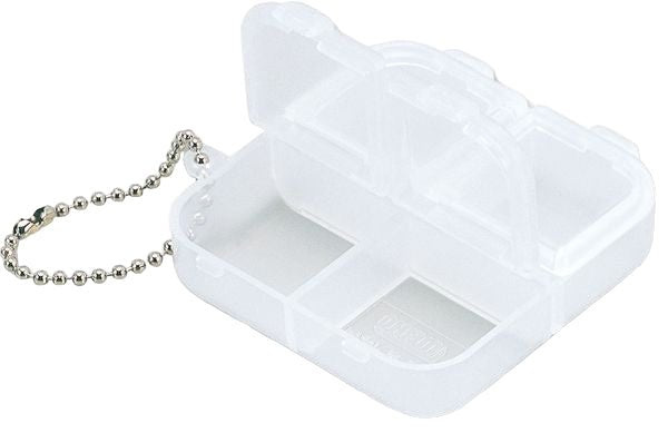 Meiho Square Case Tackle Box | Clear | 4 Compartments Tackle Box | - Fishermanshub