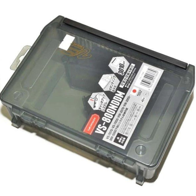 Meiho Versus VS - 800NDDM Lure Box | Black | 5 Compartments Tackle Box | - Fishermanshub