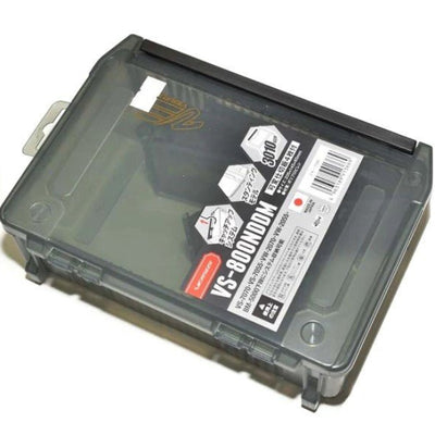 Meiho Versus VS - 800NDDM Lure Box | Black | 5 Compartments Tackle Box | - Fishermanshub
