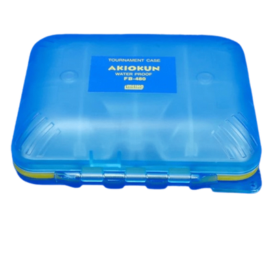 Meiho Akiokun FB - 480 Lure Case | Blue | 16 Compartments Tackle Box | - Fishermanshub