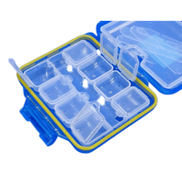 Meiho Akiokun FB - 480 Lure Case | Blue | 16 Compartments Tackle Box | - Fishermanshub