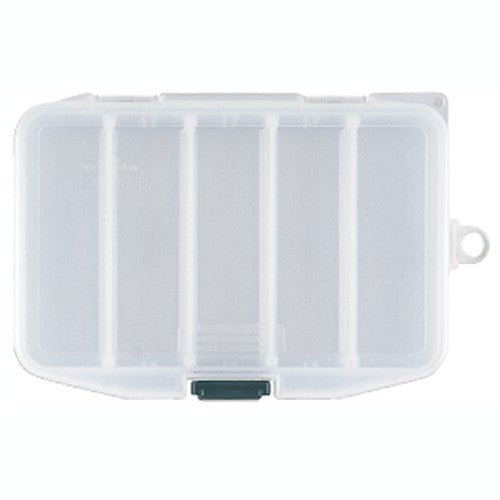 Meiho Lure Case F | Clear | 5 Compartments Tackle Box | - Fishermanshub