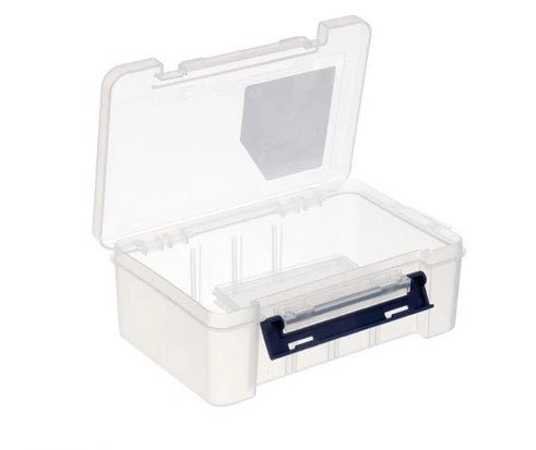 Meiho Lure Case HD | Clear | 3 Compartment Tackle Box | - Fishermanshub