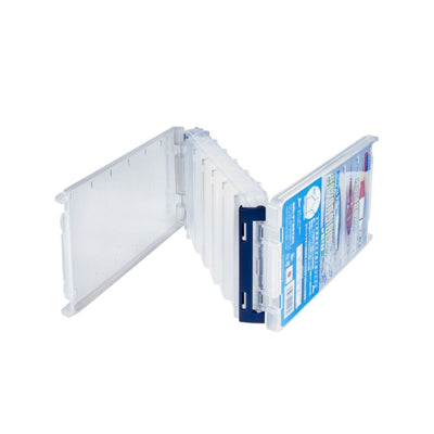 duo meiho tackle box reversible Meiho Reversible 120 Lure Case | Clear | 12 Compartments Tackle Box