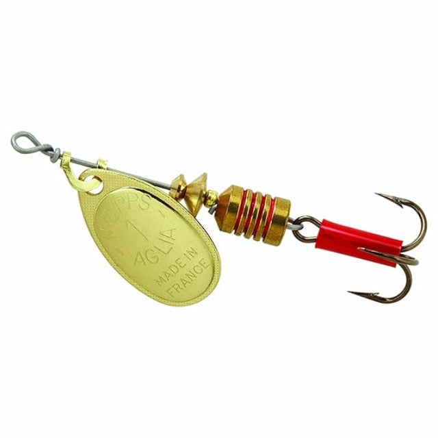 Mepps Aglia Plain Spinners | 2 - 13 Gm | - Fishermanshub2.4GmGold