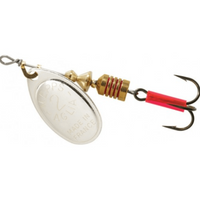 Mepps Aglia Plain Spinners | 2 - 13 Gm | - Fishermanshub2.4GmSilver