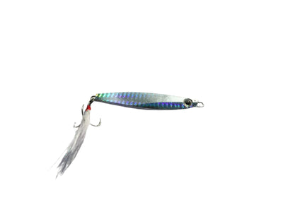 Metal Jig - F | Fast Sinking | 30 Gm | 40 Gm | - Fishermanshub30GmSilver