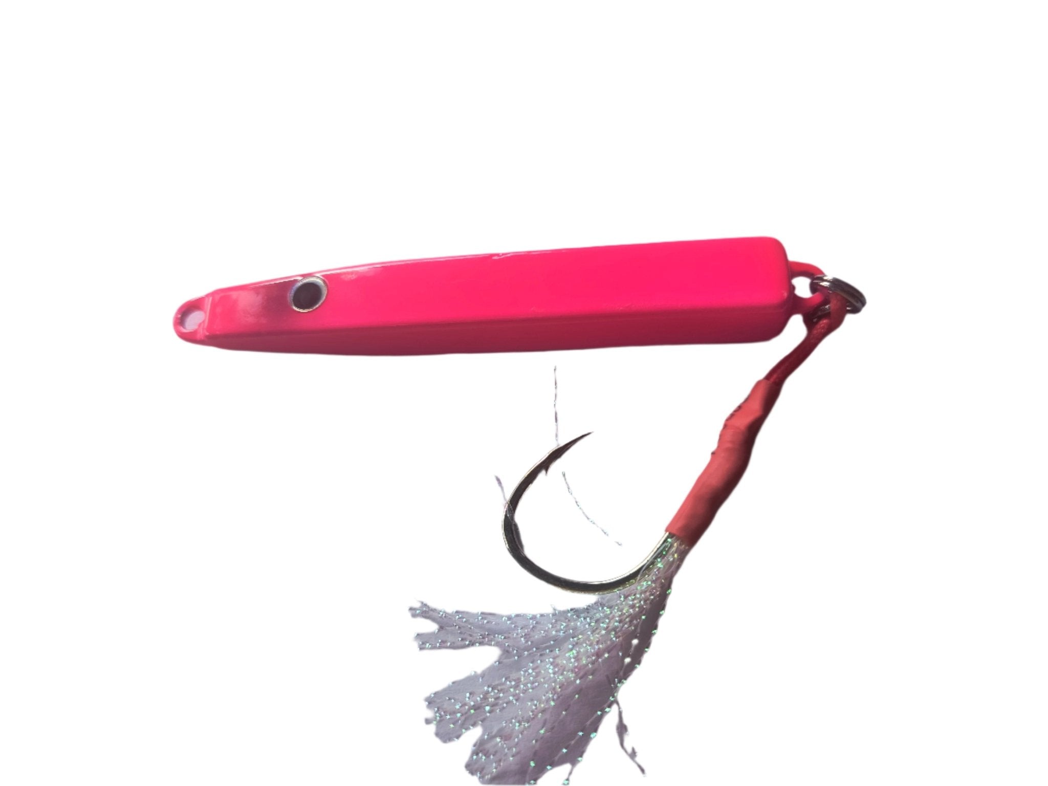 Murrvy Metal Candy Jig Plugs | Topwater | 60 Gm | - FishermanshubFluro Pink