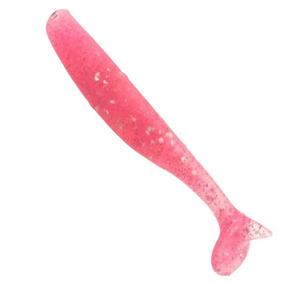 Murrvy FeenZ Shad Soft Plastic Baits | 3 Inch | 6 Pcs Per Pack | - FishermanshubPink Glitz